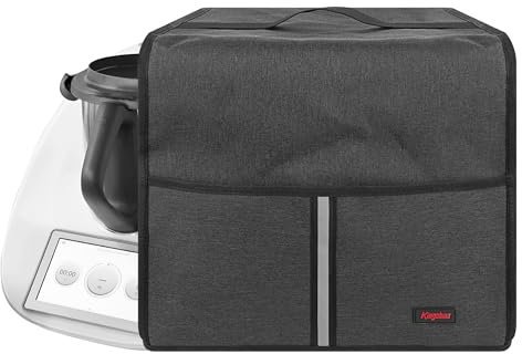 Dust Cover Compatible with TM6/ TM5 /TM31, Waterproof Padded Oxford Cloth Cover for Kitchen Mixer Machine - Dark Grey