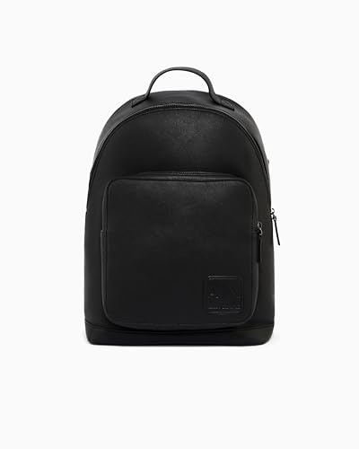 Armani Exchange Herren-Rucksack Ian, Schwarz/Schwarz, One Size, Modern