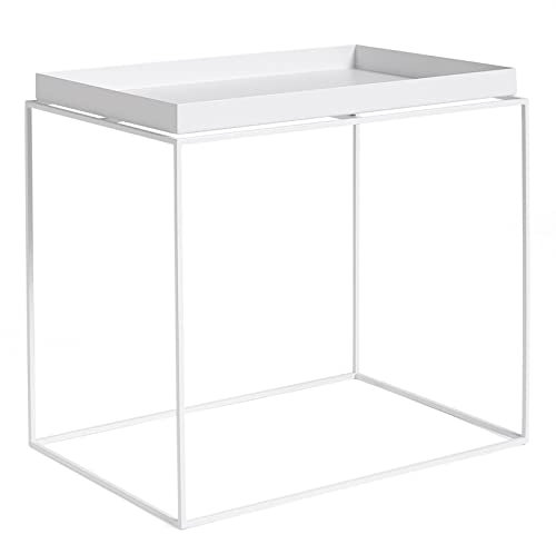 HAY Beistelltisch, Stahl, weiß, 54 cm, 102505-1509000