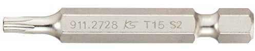 KS Tools 911.2729 1/4 CLASSIC Bit TX, 50mm, T15, 5er Pack