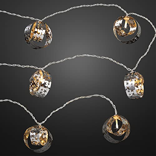 Hellum 520040 LED-Innen-Lichterkette, Acryl, transparent, 190 cm