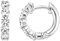 TI SENTO Milano Ohrringe aus rhodiniertem Sterlingsilber - 7718ZI