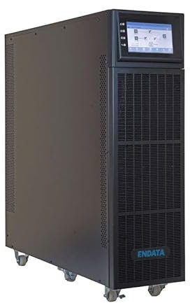 Endata SAI Trifásico 10 kVA / 10000 VA, Sistema de Alimentación Ininterrumpida, Online Doble Conversión, Serie C-Pro 3/3, Display LCD en Color, Salida a 0,9