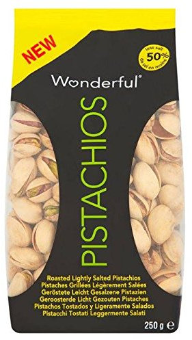 Wonderful Pistachios Light Salted Pistachios 250g