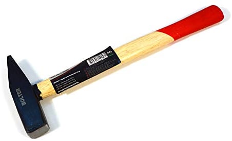 SCHLOSSERHAMMER 400 Gramm MIT HOLZSTIEL HAMMER NEU BOLTER HOLZSTIEL HAMMER