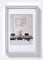 walther design Bilderrahmen silber 18 x 24 cm mit Passepartout, Steel Style Kunststoffrahmen ES824S