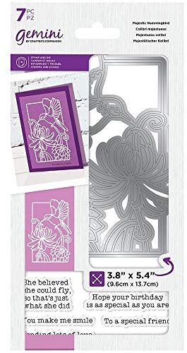 Gemini - Acryl Stempel & Stanzwerkzeug Set - Majestätischer Kolibri