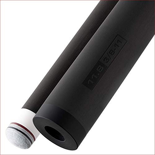 Cuetec Cynergy CT15K Billardqueue-Schaft, Karbonfaser, niedrige Ablenkung, 11,8 mm (3/8 x 11)