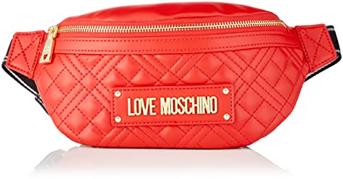 Love Moschino Damen Jc4003pp0ela0 Bauchtasche, rot, Einheitsgröße
