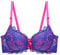 Reggiseno Sexy con Ferretto Imbottito Scollo Profondo Pizzo Coppa Morbida 3-B