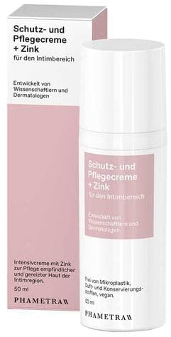 INTIM SCHUTZ- und Pflegecreme+Zink 50 ml