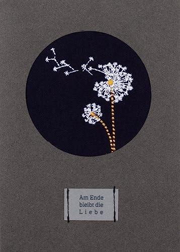 Räder Stoff Trauerkarte Pusteblume Am Ende bleibt
