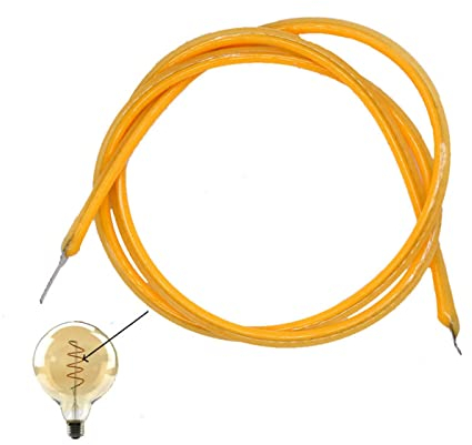 Oniissy LED-Filament, Warmweiß, 2200 K, flexibler FPC, 130 mm, 10 Stück