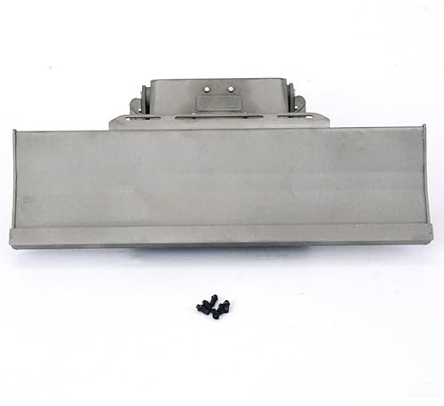 LESU Pala anteriore in metallo per 1/14 Aoue Et30H idraulico RC escavatore a ruote modello RC Ricambi auto