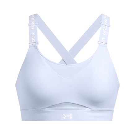 Under Armour Damen Infinity 2.0 High Support Bra BH, Nimbus Blue/White, L