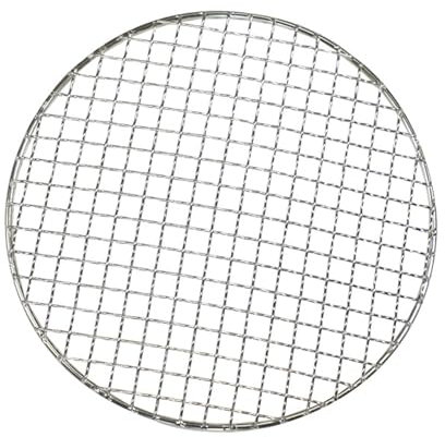 kingsea Runder Grillrost aus Edelstahl, 20,3 cm, für Grills, Holzkohle, Elektrogrills, Öfen, Grillgut, 1 Stück
