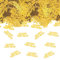 GoldRock Konfetti Streudeko Silvester Deko 2025 Gold, 500 Stk Silvester Tischdeko,Happy New Year Deko,Neujahr Deko Confetti,Glitzer Silvester Dekoration,Neujahrsdeko Luftschlangen für Karneval Party