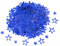 ALEGRE® 500 Stück Streudeko Weihnachten Konfetti Blau Sterne, Glitzer Deko Weihnachten Tischdeko, Deko Sterne Confetti Weihnachts Tischdeko, Glitzersterne Konfetti Geburtstag, Hochzeit, Silvester