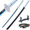 Bambus Anime Katana Cosplay Schwert, Katana Inspiriert Demon Slayer Schwert 105cm / 41 Zoll Hashira Pillars & Protagonist Katana, eine Vielzahl von Stilen zur Auswahl (Kamado's Nichirin)