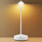 Ruspela Table Lamp Cordless 6000mAh Modern Rechargeable Bedside Light Battery Powered LED Touch Adjustable Desk Lamp 3 Color Stepless Dimmable for Home Dinner Table Bedroom Bar Restaurant