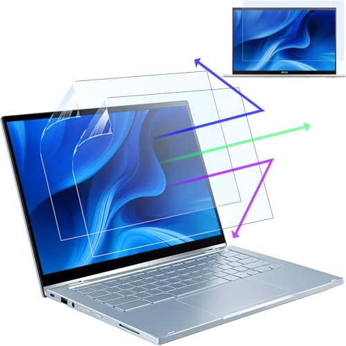 [2 unidades] 16 pulgadas anti luz azul protección de pantalla para ordenador portátil aspecto 16:10, protección de pantalla compatible con HP/Dell/Acer/Lenovo/Thinkpad/ASUS, portátil antiarañazos