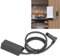 Ethernet Adapter for V2, 1200Mbps Replacement Cable Extension with Wall Mount Bracket, Rectangle Dish Antenna Satellite USB Internet Network Powerline Kit