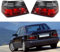 JACCOS Auto Rücklicht Rückleuchten für Me-rcedes Ben-z W124 E Class 1986-1995,Multifunktion wasserdichte Links Rechts Heckleuchte Bremslicht Blinker Ersetzen Zubehör