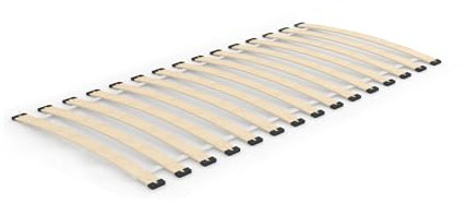 Generisch Lattenrost aus Birken-Federholzleisten, 70 x 160 cm, 13 Latten Bett, Rahmen, Schlafen, Komfort, Holz, natürlich, Jugend, Schlafzimmer