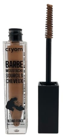 CRYOM - Temporäre Farbkorrektur für Bart, Augenbrauen und Haare, 7 ml, für Männer und Frauen, Nr. 06: Dunkelblond