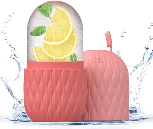 WishesMar Ice Roller for Face and Eyes Ice for Facial and Neck - Effectively Puffiness Relief, Self Skin Care, Sunburn Repair Massage Cube Skincare Beauty Tool for Shrink Pores