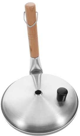Didiseaon Nonstick Japanese Egg Pan for Omelette Rice and Fried Eggs with Aluminium Body and Wooden Handle, Easy to Clean Dual Functionality Skillet for Japanese Cuisine Cooking