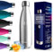 Gourde Isotherme - 750ML - Bouteille Isotherme sans BPA, Gourde Sport Étanche, Réutilisable, Gourde Inox, Processus de revêtement en Poudre, Gourde Thermos, Gourde Metal pour Sport, École, Randonnée