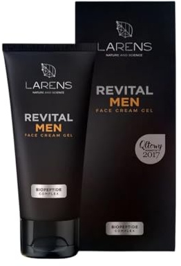 Larens Revital Men Gesichtscreme-Gel mit Biopeptid-Komplex, 50ml