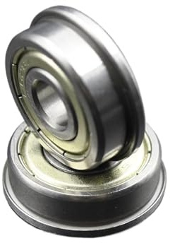 LOPAKACTAG 10 stücke Flansch Lager Bohrung 2mm 3mm 4mm 5mm 6mm 7mm 8mm 9mm 10mm F625 F605 F608 MF105 MF115 F695 ZZ Kugellager Mit(5x11x4mm)