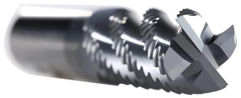 Fraises à ébaucher en carbure monobloc 4 dents pour fraisage CNC, pour l'usinage d'ébauche de métaux, dureté 50 HRC, diamètres 6 20 mm(P4CL-D16.0)