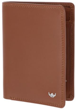 Golden Head Leder Polo RFID Protect Ausweisetui 4481 Cognac braun
