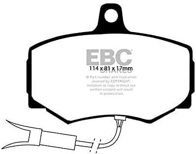 EBC Brakes DP756/2 Blackstuff Brake Pads