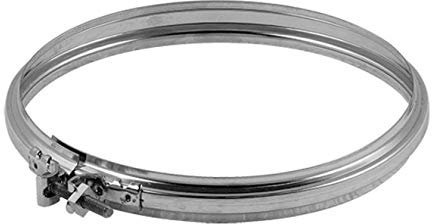 IC Morsetto Vite Blocco Acciaio Inossidabile Argento D° 200