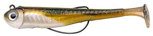 PREDATOR Gutsbait UV 95 Farbe: Abalone Pre Rigged Softbait Länge: 9,5cm von Spro