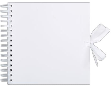 Papermania Scrapbook, 30,5 x 30,5 cm, Weiß