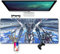 IGIRC Mouse Mat Gundam warrior Speed Gaming Mouse Pad | XXL Mousepad |800 x 400mm Large Size| 3mm-Thick Base | Perfect precision and speed, A