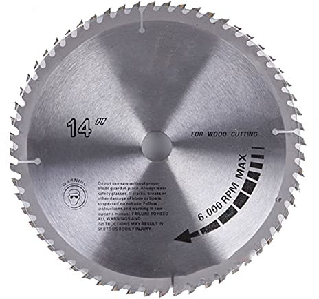 Lame per seghe circolari Lame per seghe in metallo duro Lame per seghe circolari TCT 350mm x 3.0mm x 30mm alesaggio (25.4mm) x 60/80/100/120T per Tagli Legno Metallo e Plastica,350 * 3.0 * 80t