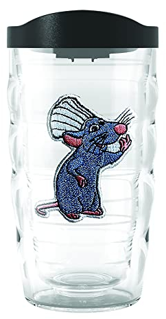 Tervis Disney/Pixar-Ratatouille Gobelet isotherme à double paroi, 300 ml, ondulé, classique