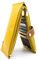 ANDOILT Femmes Multi Portefeuille en Cuir Blocage RFID Card Organizer avec Poche Zippée Sac À Main pour Téléphone Portable Jaune