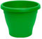 AC - Maceta Mediterránea - Plástico Resistente - Ideal para el Hogar, Plantas, Jardín, Decoración. - Cuidado de Plantas - Forma Redonda - Ø 60 cm - Color Verde