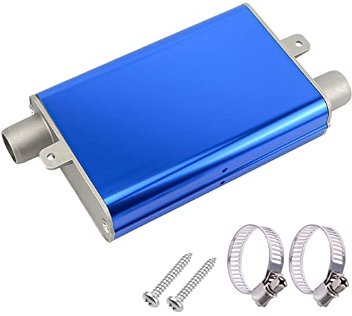 AbgasschalldäMpfer für Parkheizung Schalldämpfer Set, Auspuff Schalldämpfer Kit für Diesel Heizung, Dieselheizung Abgasrohr Schalldämpfer Standheizung für Auto Auspuffanlagen, 24 mm