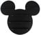 Disney, Piccola mensola da parete classica con motivo Topolino, mensola in legno per bambini, per camera da letto e stanza dei giochi, naturale