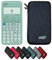 Casio fx-92 Collège including a WYNGS protective case in Blue - Basic Set (French)