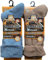reshmena® 2 Merino Mens Wool Diabetic Socks Loose Top Men Wool Non-Elastic Sock's Mens Thick Boot Socks Winter Sock 2.4 TOG Diabetic 6-11 Assorted