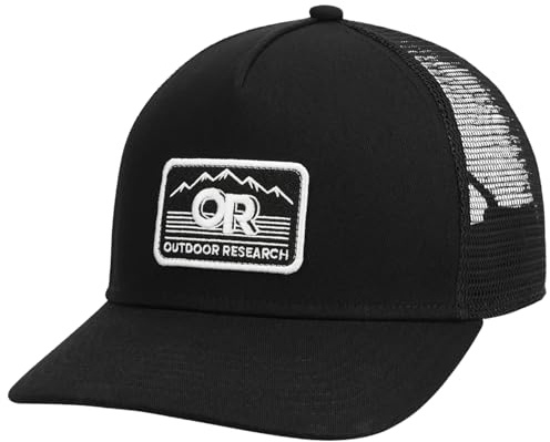 Outdoor Research Advocate Trucker Hi Pro Cap, Schwarz, Einheitsgröße